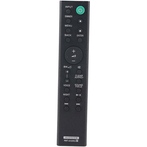 Enowelir Télécommande de haut-parleur de remplacement pour barre de son Sony HT-CT390 HT-RT3 SA-CT390 SA-WCT390 (1/4)