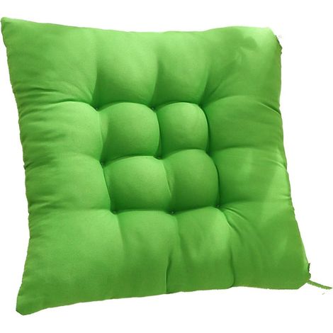 Coussin De Chaise - Tissu Lin Froissé - 30 Cm - Pour Chaise De Salle À Manger Bureau Étudiant - Hiver Été - 1 Pièce
