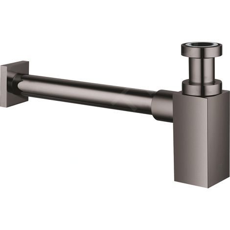 Siphon pour lavabo 40564 carré en graphite dur (1/3)