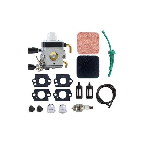 FS85 Carburateur avec filtre à air pour Stihl – Compatible FS55 FS75 FS80 FS85 HS75 HL75K, nettoyage complet (1/5)