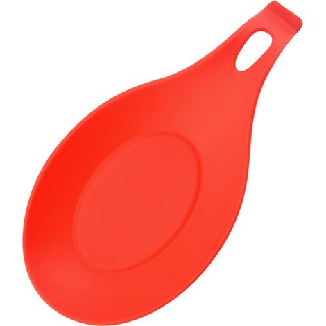 Spoon Holder - Silicone Spoon Rest Mat - Heat Resistant Up To 230°C - Non Slip For Stovetop And Countertop - 1 Piece (1/3)
