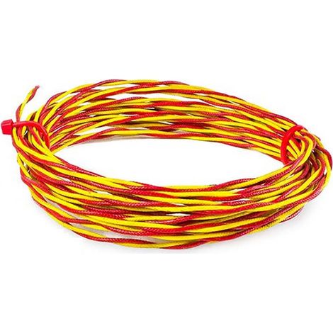Câble pour thermocouple type K RS PRO, 100m, temp. max. +700°C, gaine Téflon PFA ( Prix pour 1 )