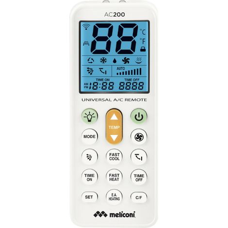 Klimagerät Fernbedienung Meliconi AC200 Weiß 5 cm (1/2)