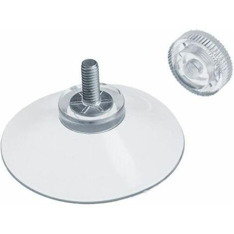 Filiyano-10 ventouses de 40 mm avec filetage M4x10 mm et écrous moletés transparents DRIVE (1/5)