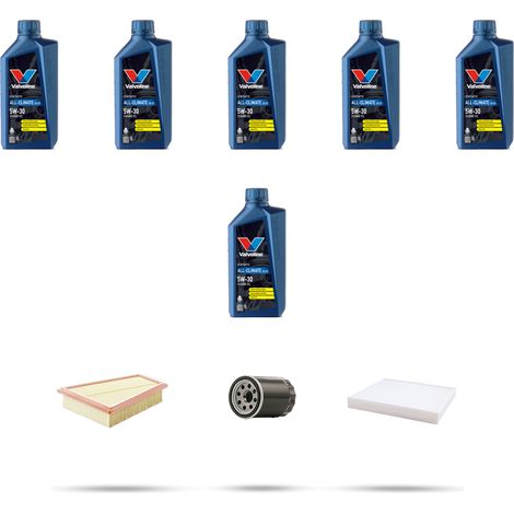 Kit tagliando 3 FILTRI e 6L OLIO compatibile con Ford Mondeo IV 2.0 EcoBoost SCTI 149kw dal 2010 (1/5)