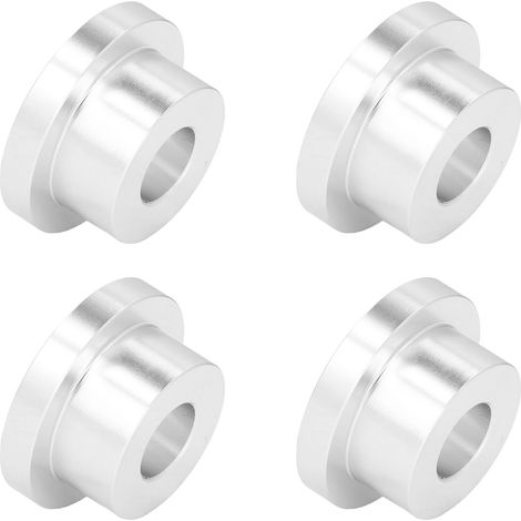 Kit de 4 bagues de rehausse de poignée en alliage d'aluminium T6 usiné CNC (compatible FXR Silver) (1/5)