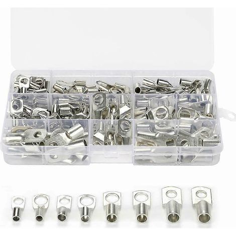 Cosses à nez de cuivre polyvalentes, cosses à tube de cuivre professionnelles à profiler, accessoires de câblage (1/5)