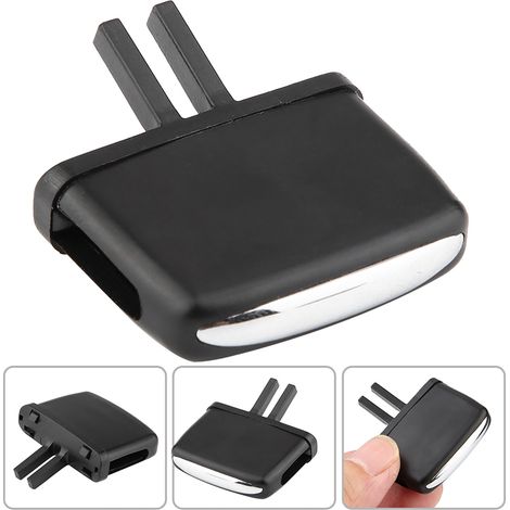 Convient aux palettes de changement de vitesse des aérateurs Mercedes-Benz W207/W212, clips de réglage des aérateurs avant de la Classe E E260 (avant, argent). (1/5)