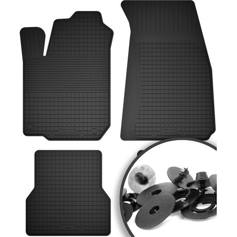 Tappetini in gomma + fermi per: minivan Renault Modus (2004-2012)