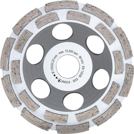 Forum Diamant-Schleiftopf 125 mm doppelreihig belegt (1/2)