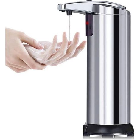 Dreifach Automatischer Duschspender für Duschgel, Shampoo und Conditioner, Wandmontage, IPX7 Wasserdicht, 280ml (1/5)