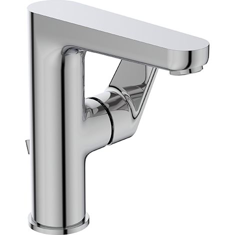 Waschtischmischer Ideal Standard Cerafine O, Ausladung 135 mm, mit Zugstange, chrom - BC703AA (1/5)