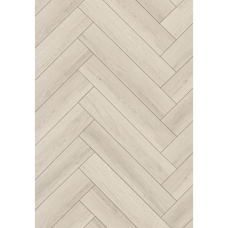Échantillon de panneaux en vinyle Mexen Pembroke Pines motif chevrons 635 x 127 mm SPC 6,5 mm, sous-couche 1,5 mm, 4 V-Joint, C (1/2)