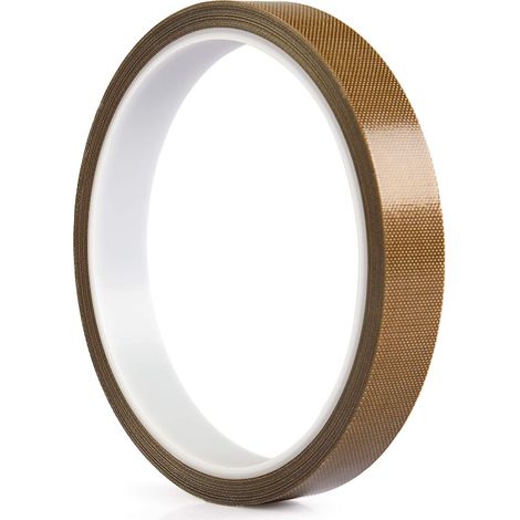 1 Rouleau Ruban PTFE, Adhésif Haute Température, 50mm x 10m, pour Scelleuse Sous Vide, Emballage Alimentaire (1/5)