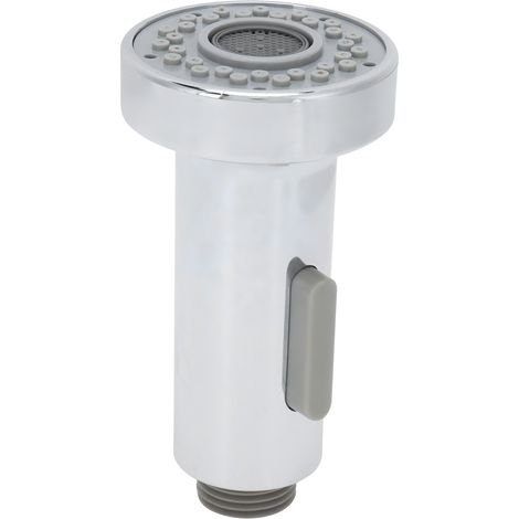 1 Buse de robinet extractible G1/2 po, 2 modes, ABS électroplaqué, anti-éclaboussures, pour cuisine et salle de bain (1/5)