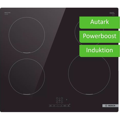 Bosch autarkes Induktionskochfeld 60 cm PowerBoost PUE611BB5E