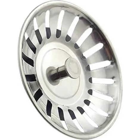 Bouchon de vidange pour évier de cuisine, filtre à déchets (1/5)