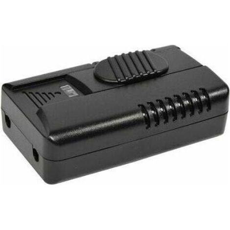 Variateur à pied à curseur 150W 230V Noir Compatible LED Classe énergétique A (1/4)