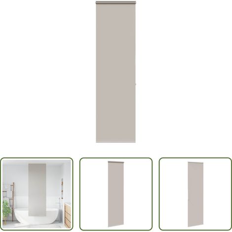 vidaXL Intimité salle de bain - Store enrouleur de douche avec cassette largeur du tissu 66 cm (1/5)