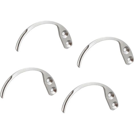 Outils de démontage manuel, outil de retrait Portable en acier inoxydable, libération de clous à double trou 4 pièces