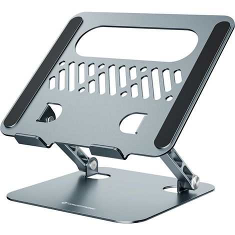 Soporte portatil conceptronic 10 - 17" laptop stand aluminum