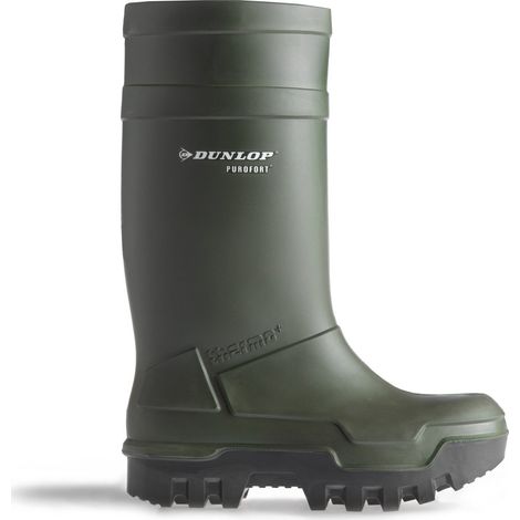 Bottes de sécurité hivernales Purofort Thermo+ Full Safety, pointure 44/45-10, vertes/noires, S5 (1/5)