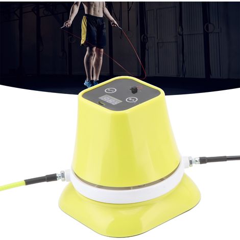 Machine à sauter à la corde intelligente multi-utilisateurs pour la remise en forme des enfants, corde à sauter ludique sans corde, comptage électronique, machine à sauter électrique automatique (1/5)
