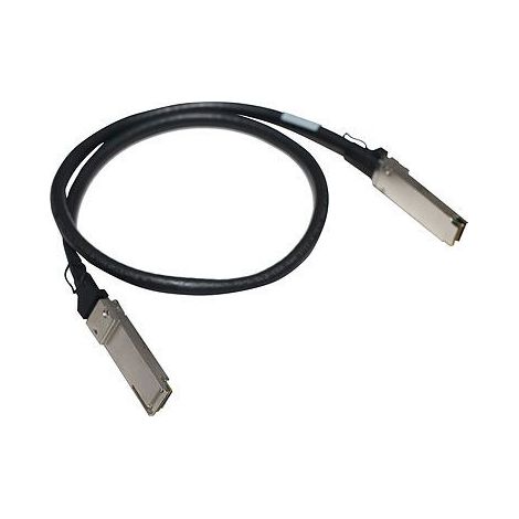 HPE X240 40G QSFP+/QSFP+ 1m InfiniBand/Glasfaserkabel SFP+ Schwarz (1/3)