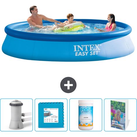 Intex Piscine Easy Set Ronde - 366x76 cm - 5-pièces SCB114 (1/4)
