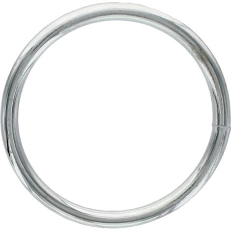 Anello per collegamento, zincato, diametro 50 mm, 5 mm (1/2)