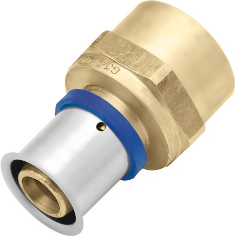 Raccord en laiton GW ultraPRESS - 40 Rp1 1/4""
