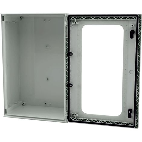 Coffret mural RS PRO en Fibre de verre renforcé en polyester Gris clair RAL 7035, IP66 ( Prix pour 1 )