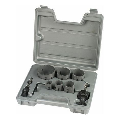 FRESE BIMETALLICHE MAURER PLUS KIT 9PZ (1/2)