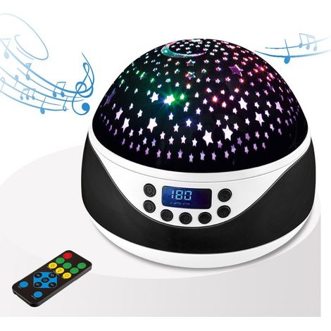 Projecteur Ciel Etoile Planetarium Projecteur, Projecteur Galaxie avec 13 Disques de Film, Veilleuse Projecteur Réglage de Rotation à 360°pour Chambre Plafond Cadeaux Enfants Adultes (1/2)