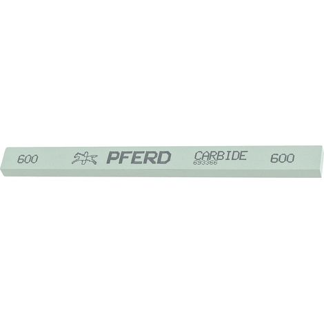 PFERD TOOLS Polierstein vierkant 13x6x150mm SiC600 für harte Materialien im Werkzeug- und Formenbau 12 Stk