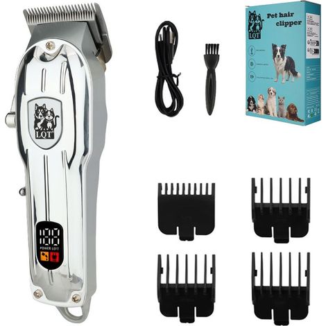 Tondeuse pour animaux, argent-Online Store (1/5)