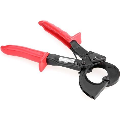 240 mmĠ câble à cliquet Cutter Professional Heavy Duty Fil de coupe Outil à Main Pour la Coupe de cuivre et aluminium câble LITZEE (1/5)
