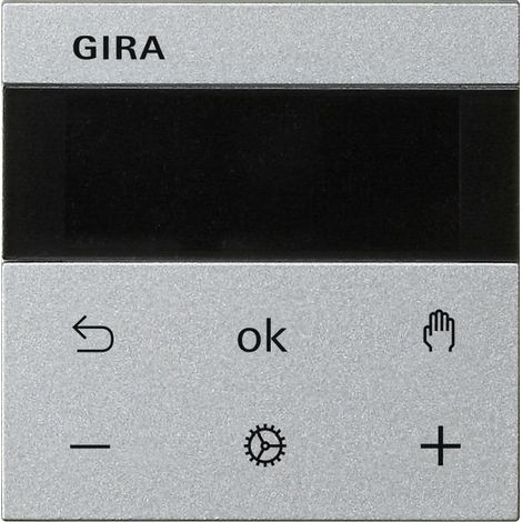 Gira S3000 RTR Display System 55 Alu F [539326], 5393 26