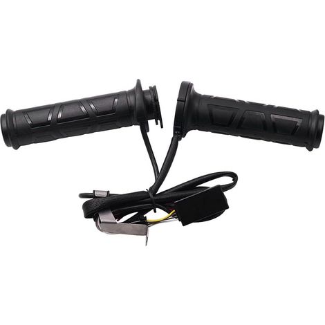 Coussin chauffant électrique facile à installer pour guidon de moto de 22 mm - Outil de modification de guidon pour vélos et motos (1/5)