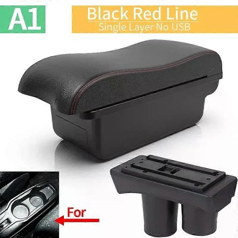 Demande pour Citroën C-Élysée/Peugeot 301 : boîte de rangement spéciale à double compartiment, accessoire de console centrale avec port USB. (1/5)
