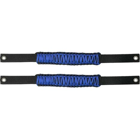 Set mit 2 Ersatz-Haltegriffen aus Paracord für Jeep Bronco – Hochwertiges Polyester, Metallschnalle – Hohe Zugfestigkeit von 158,8 kg (330 lb) – Einfach zu montierendes Zubehör