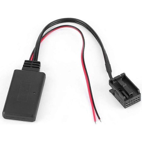 Adaptateurs adaptateurs AUX Bluetooth sans fil pour voiture, compatibles avec Z4 E85, X3 E83, E39, E60, E61, E63 et E64. (1/4)