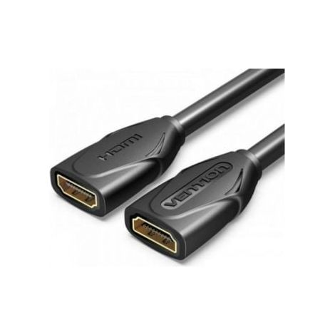 Cable Alargador HDMI Vention AAXBD/ HDMI Hembra - HDMI Hembra/ 0.5m/ Negro