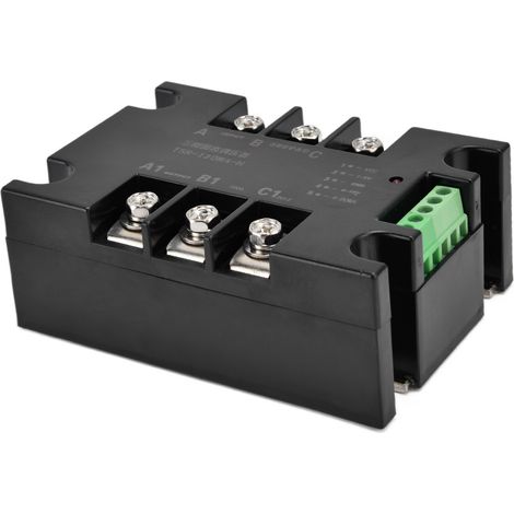 Halbleiterregler 3-Phasen-Thyristor-Temperatur-Spannungs-Dimmsteuerungsgerät AC380V (TSR-120WA-H ohne Kühlkörper)