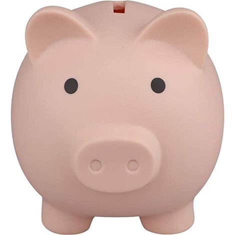 Tirelire pour enfants, tirelire en plastique, tirelire de voyage légère et résistante, pouvant contenir des pièces de monnaie. (1/5)