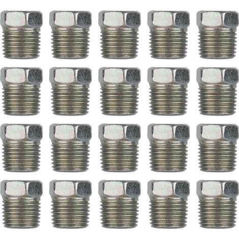 Vis De Vidange Hexagonales - Acier Résistant À La Corrosion - Pour Cárter D'Huile Moteur - Lot De 20 Pièces (1/5)