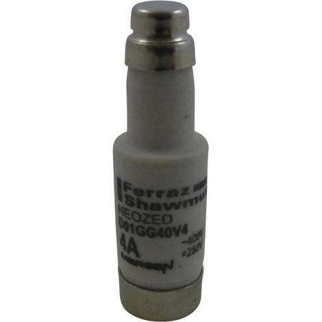 Siemens 01700.004000 Neozed-Sicherung Sicherungsgröße = D01 4 A 400 V (1/2)