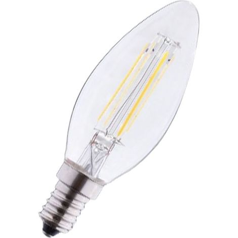 Ampoule LED E14 "flamme" 4W blanc naturel (1/4)