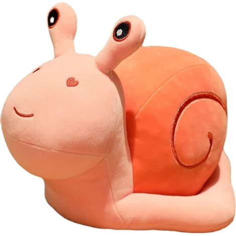 Jouet en Peluche Escargot Mignon, Coussin Décoratif pour Voiture ou Maison, Idée Cadeau Anniversaire Enfant (1/5)