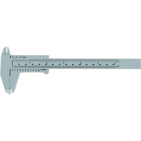 Micromètre de tatouage de sourcils 150mm en plastique, outil de mesure maquillage permanent (1/5)